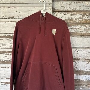 Carhartt Burgundy Hoodie